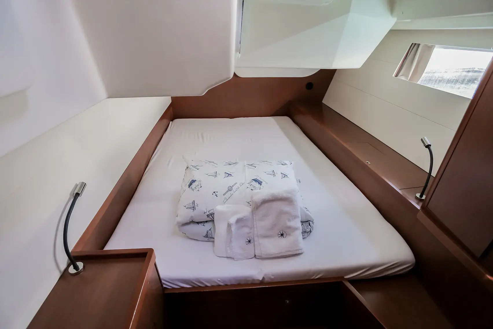 Nabucco: Aft cabin #2 (Cabin charter - 2 pax) Fully Crewed, ALL EXPENSES thumbnail 8