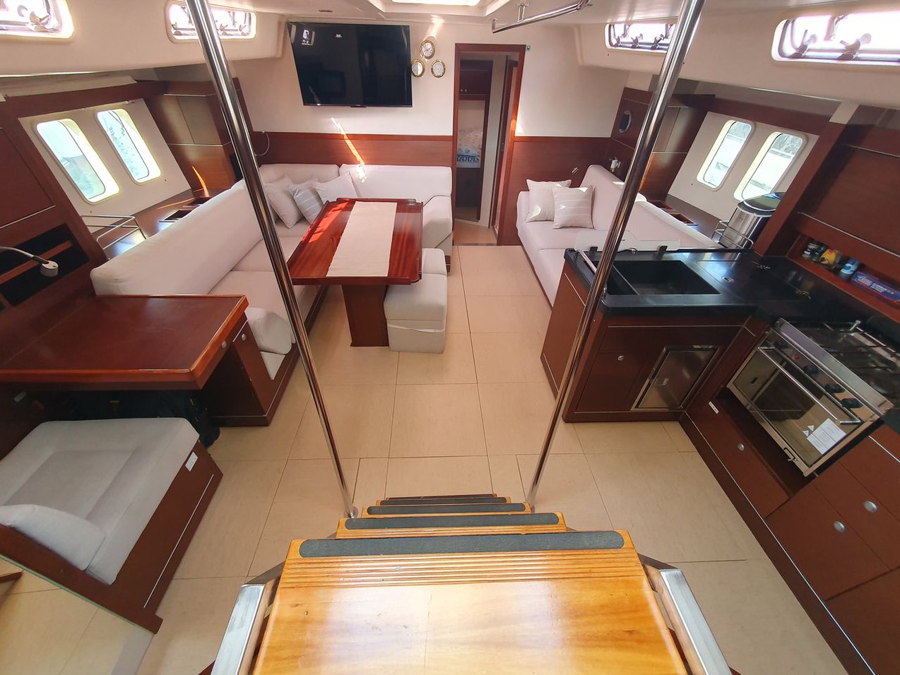 Hanse 545 : Maravillosa : Crewed preview 4
